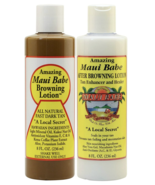 New Maui Babe Before and After Sun Pack (Browning and After-Sun Lotion) - £29.22 GBP