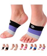 Doc Miller Arch Support Sleeves 1 Pair Foot Brace Compression Socks Pain... - $101.07 MXN