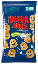 Lorenz Bahlsen MONSTER MUNCH Ghosts chips: SOUR CREAM &amp; ONION-FREE SHIPP... - £6.46 GBP