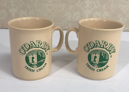 Two 2 O&#39;Darby Irish Cream England Ceramic Coffee Mugs - £13.31 GBP