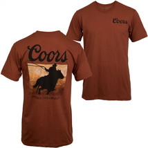 Coors Sunset Rider Front and Back Print T-Shirt Brown - £32.05 GBP+