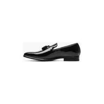 Stacy Adams Phoenix Tassel Slip On Tuxido Shoes Black Patent Leather 21011-004 image 4