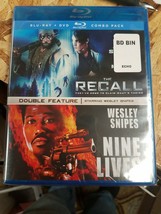 The Recall / Nine Lives - Wesley Snipes Double (Blu-ray+DVD, 2-Disc Set) - NEW - £18.07 GBP