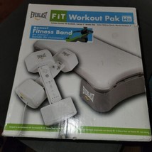 NEW Everlast Nintendo Wii Fit Workout Pak 2 lb Dumbbell Weights 3” Step Risers  - £34.66 GBP