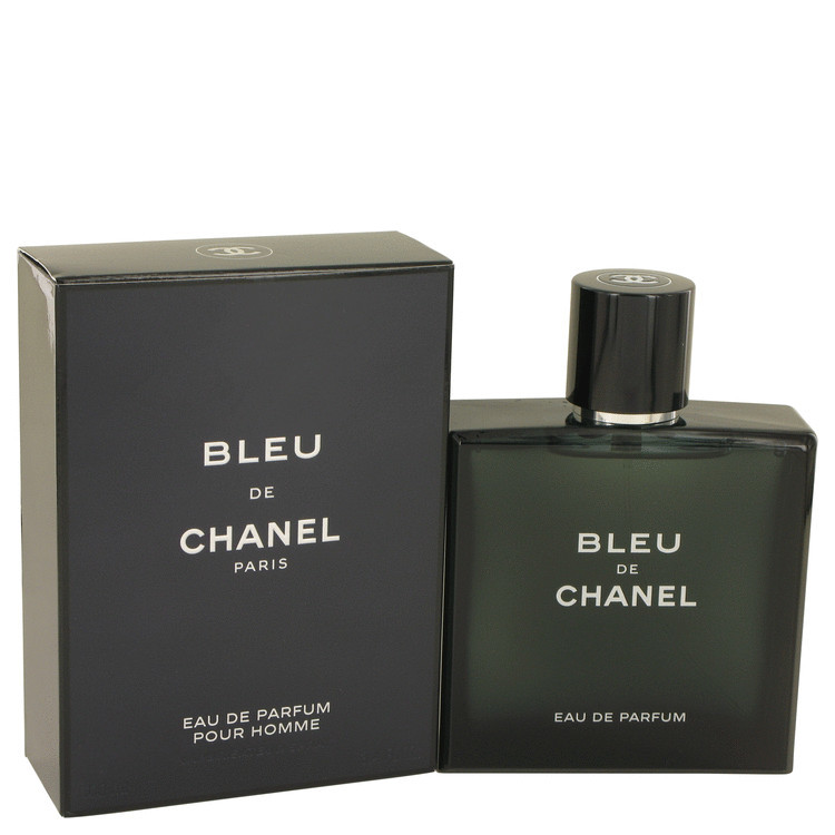 Bleu De Chanel by Chanel Eau De Parfum Spray 3.4 oz Cologne for Men - $180.51