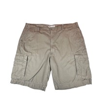 Roundtree Yorke Shorts Mens 44 Green Cargo Outdoor Utility Carpenter Casual - $14.99