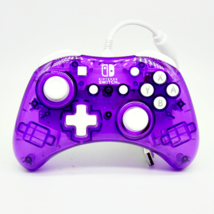 Nintendo Switch Rock Candy Wired Controller Cosmo Berry Purple Ex Cond - $9.31