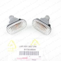 New Genuine OEM Toyota 93-98 Supra JZA80 Clear Fender Side Marker Lights... - $56.74