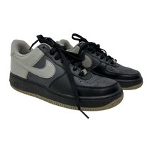 Nike Air Force 1 low GS Sneakers 6 Youth black grey retro lifestyle shoes  - £27.40 GBP