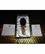 Faberge Blue Crystal Bottle Stopper - $514.50 CAD