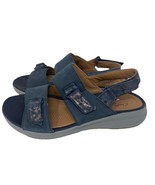 Clarks Unstructured Women&#39;s Sandals Blue Size 7W Excellent - €28,40 EUR