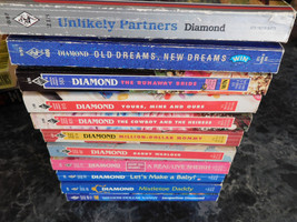 Harlequin Jacqueline Diamond lot of 11 Contemporary Romance Paperbacks - £16.98 GBP