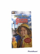 Shirley Temple Captain January VHS Tape FOX Family Feature - £5.68 GBP
