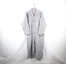 Vintage 70s Big Mac Mens Size 46R Herringbone Denim Mechanic Coveralls B... - $2,438.50 MXN