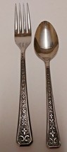 Interpur Florenz 4 Petal Japan Stainless Steel Fork Spoon Single Flatware Pieces - £11.19 GBP