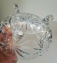 CRYSTAL TRI-FOOTED BOWL WITH PINWHEEL PATTERN image 4