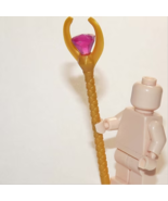 SLK Gold Staff with Diamon Weapon for Army Knight Minifigure Toy For Gift  - $9.02 CAD