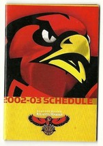 2002 Atlanta Hawks Pocket Schedule - £3.86 GBP