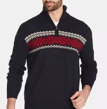 Weatherproof Vintage Men&#39;s Quarter-Zip Sweater - £26.31 GBP