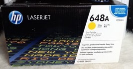 HP Ce262a Toner Cartridge Yellow 648a LaserJet Genuine - £40.91 GBP