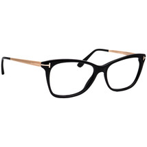 Tom Ford Eyeglasses TF 5353 001 Black/Gold Sand Butterfly Frame Italy 54... - £142.02 GBP