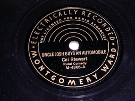 Cal Stewart/Bud Billings 78 rpm record Montgomery Ward - $24.99