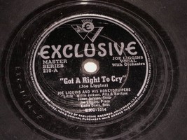 Joe Liggins Honeydrippers 78 rpm record vintage - £19.54 GBP