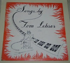 Tom Lehrer 10 inch record vintage with jacket - £94.35 GBP