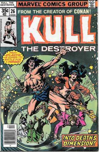 Primary image for Kull The Destroyer Comic Book #26 Marvel Comics 1976 VERY FINE-