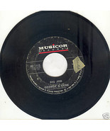 George Jones &amp; Gene Pitney 45 rpm Big Job&quot; - $56.24 MXN