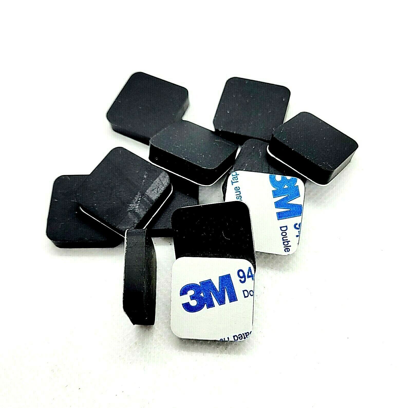 3/4&#39; Wide x 3/16&quot; Thick Square Square Stick on Rubber Feet Bumpers Pads ... - $12.82+