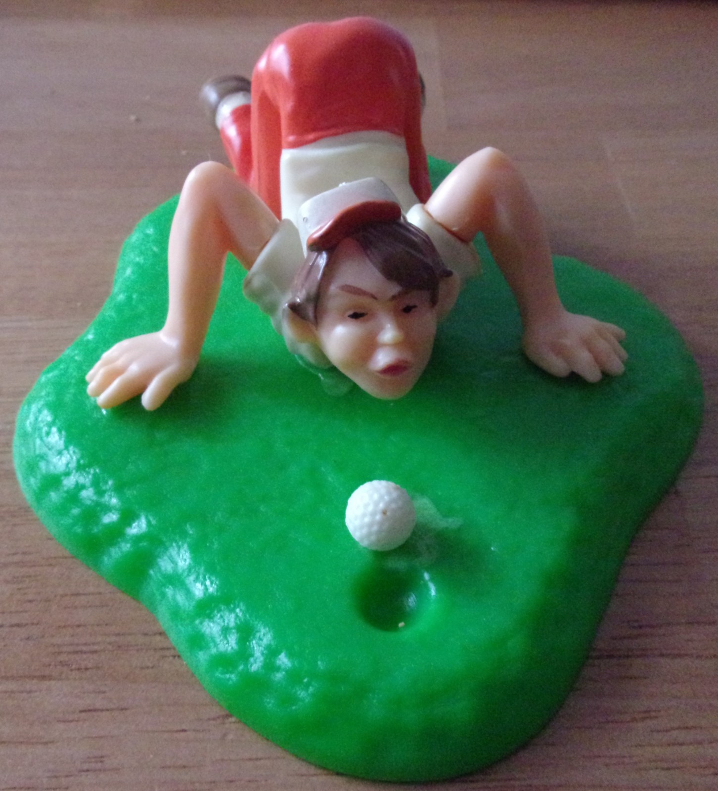 Primary image for Vintage Wilton Bent Over Golfer Cake Topper