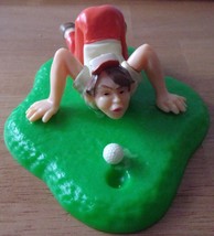 Vintage Wilton Bent Over Golfer Cake Topper - £3.15 GBP