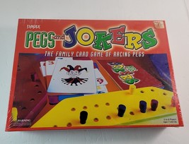 Pegs and Jokers Fundex Card Board Game Vintage 1999 Complete SEALED RARE... - £235.35 GBP