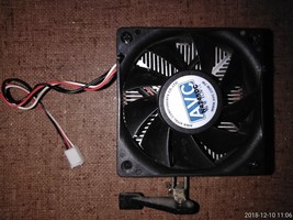 8XX76 CPU COOLER, 12VDC, 76X68X30MM HEAT SINK, VERY GOOD CONDITION - $5.79