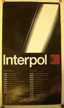 Interpol Poster Tour Poster - $844.96 MXN