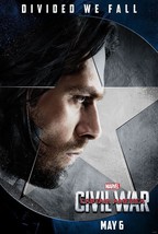 2016 Captain America Civil War Movie Poster 11X17 Marvel Winter Soldier  - £9.71 GBP