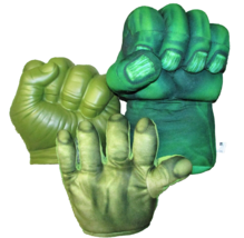 Hulk Fist Lot Of 3 Left Hands Marvel Smash Hands Glove And Hard Rubber Costume - $26.99