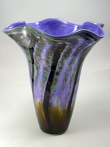 Whispering Willows Rosetree Art Glass Vase - £278.76 GBP