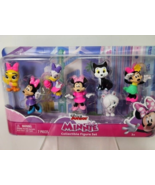 Disney Junior Minnie Mouse 7 Piece Figure Collectable Daisy Figaro Chick... - $14.01