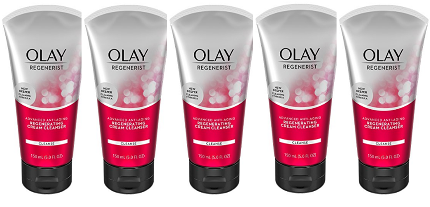 Olay Regenerist Regenerating Cream Face Cleanser, 5.0 Fluid Ounce (LOT OF 5) - $16.73