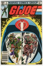 G.I. Joe 6 FN 6.0 Bronze Age Marvel 1982 - £23.88 GBP