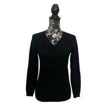 Charter Club Luxury 100% Cashmere V-Neck Pullover Sweater Black - Size S... - £29.28 GBP