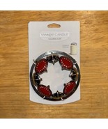 Yankee Candle Illuma Lid Jar Topper Christmas Ornament Holiday Cap Top NEW  - £7.51 GBP