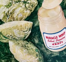 1956 Kraft Miracle Whip Salad Dressing Advertisement Condiments Mayo DWPP24 - $24.99