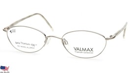 New Valmax VM6565 024 Silver Eyeglasses Glasses Titanium Frame 50-19-135mm - £31.51 GBP