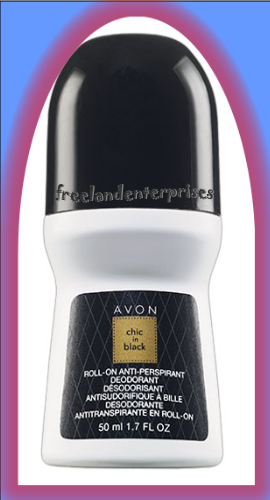 Avon Roll On CHIC IN BLACK Anti Perspirant Deodorant ~1.7 oz (New) (Quan... - $2.72