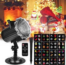Outdoor Christmas Projector, Halloween Projector Lights, 16 Slide Christmas Proj - £191.63 GBP