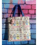 Labubu Inspired Tote Bag, Colorful Labubu Monsters Tote Bag, Travel Bag  - $466.41 MXN