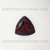 Natural Garnet Trillion Faceted Cut 9mm Burgundy Color VS Clarity Loose Gemstone - $35.88